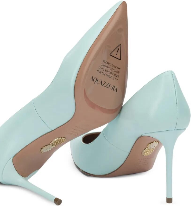 Aquazzura Purist pumps met puntige neus Blauw - Foto 2