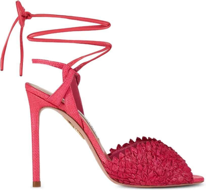Aquazzura Rio Flirt sandalen 105 Roze