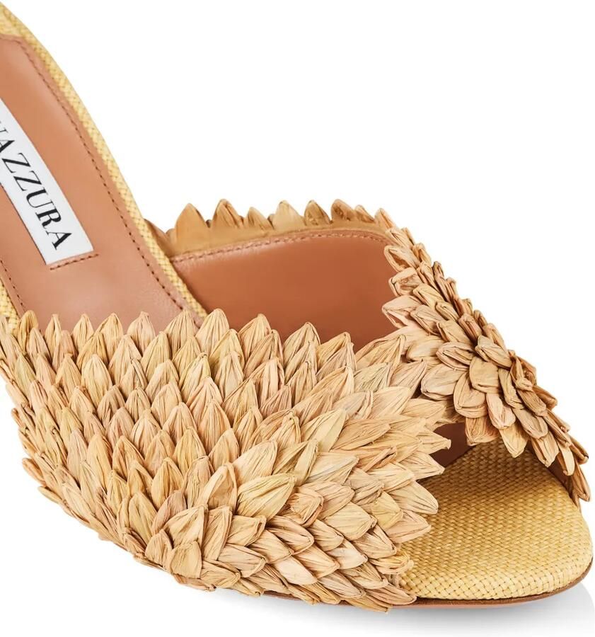 Aquazzura Rio Flirt sandalen met hak Beige