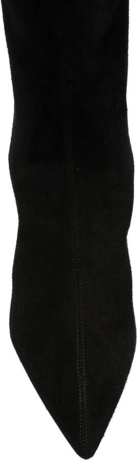 Aquazzura Saint Honoré block booties 85 Zwart - Foto 4