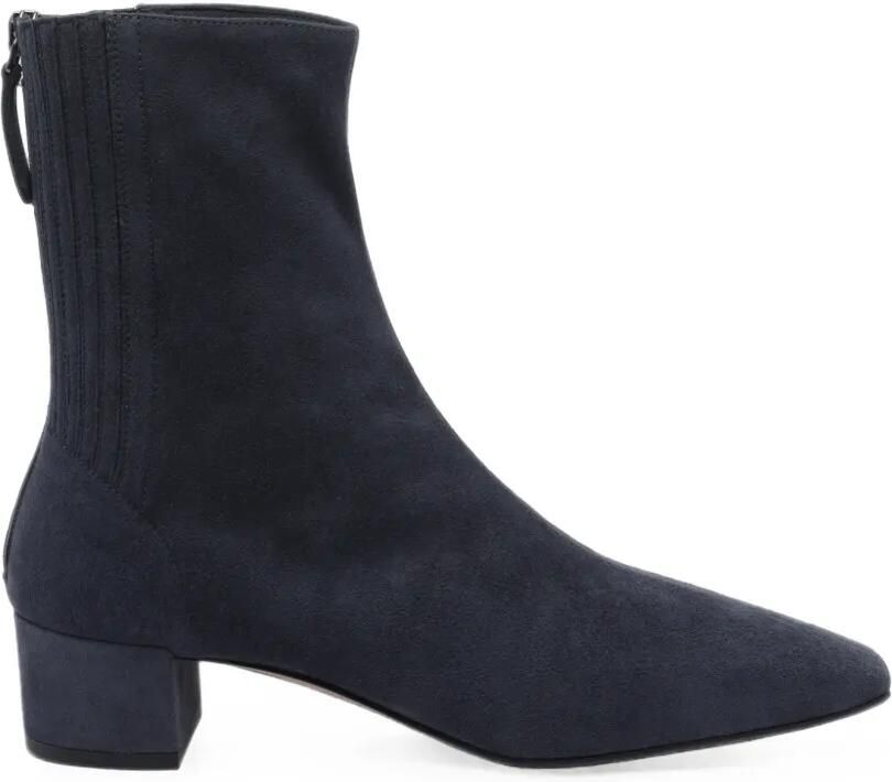 Aquazzura Saint Honoré suède enkellaarzen Blauw