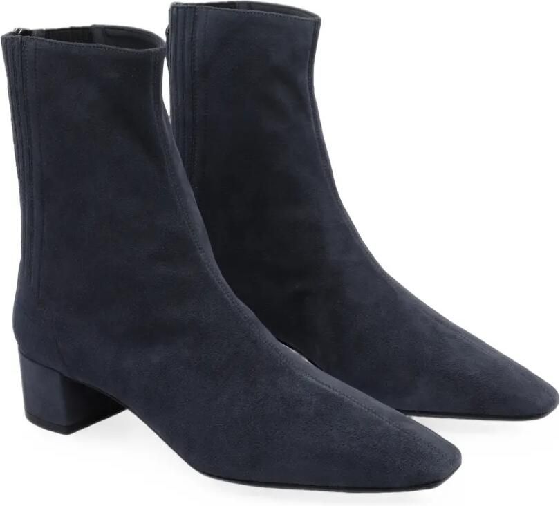 Aquazzura Saint Honoré suède enkellaarzen Blauw - Foto 4
