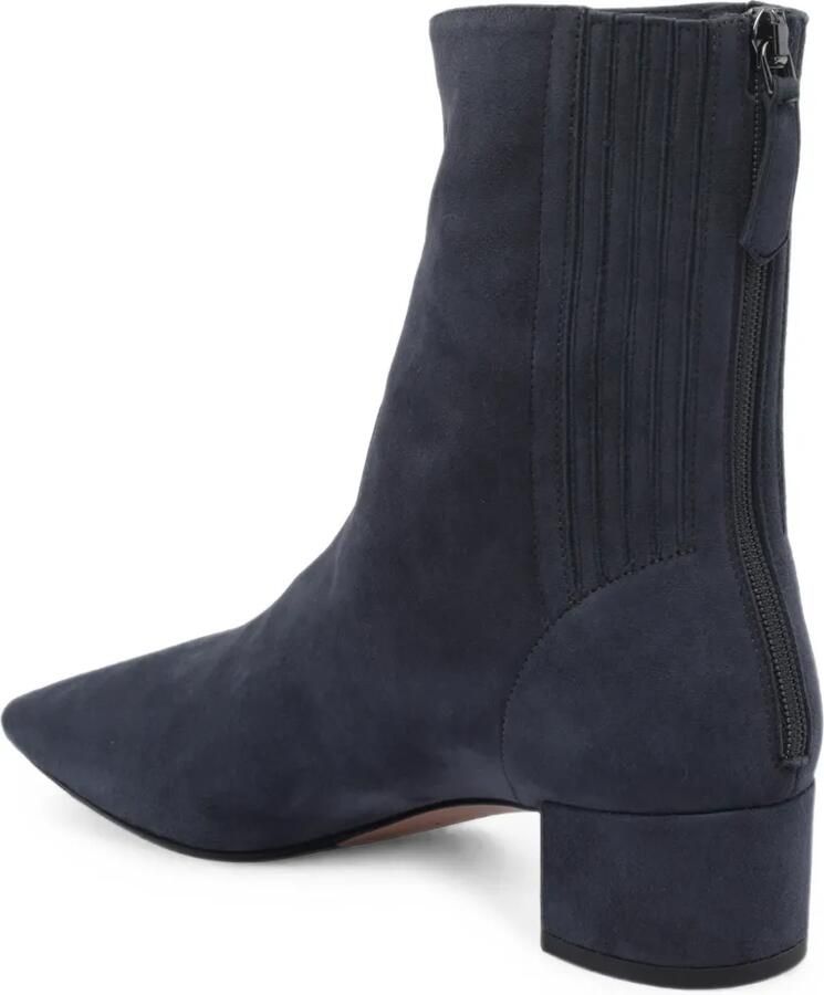 Aquazzura Saint Honoré suède enkellaarzen Blauw - Foto 3