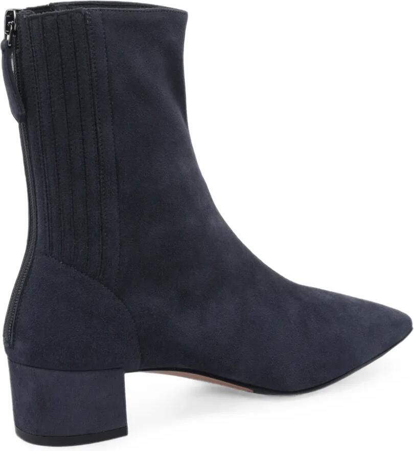 Aquazzura Saint Honoré suède enkellaarzen Blauw - Foto 2