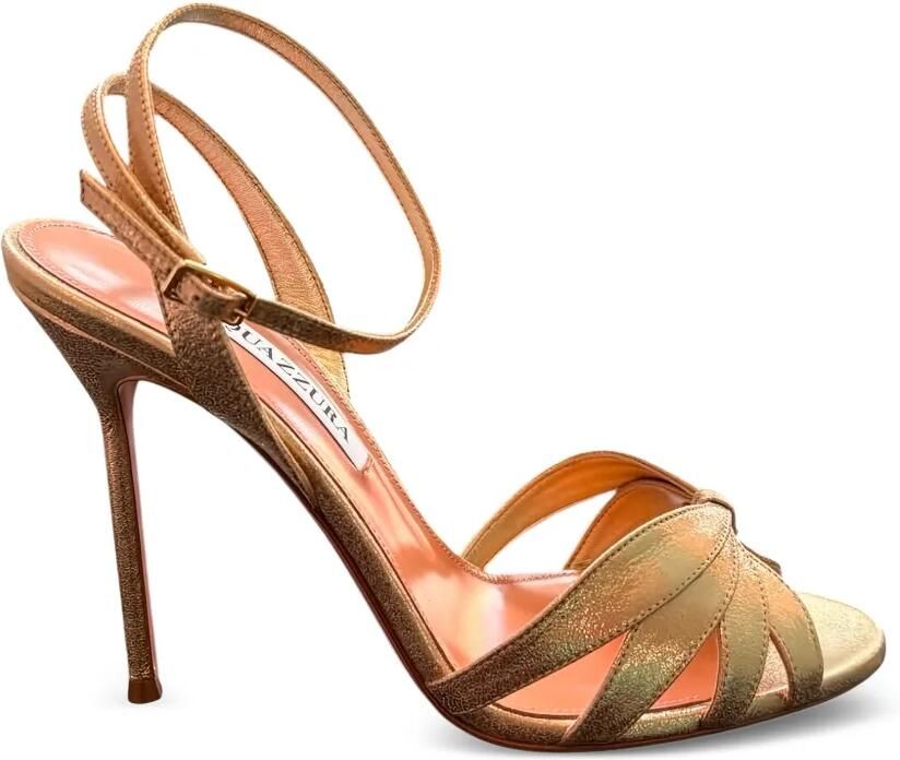 Aquazzura Sandalen met enkelbandjes Goud
