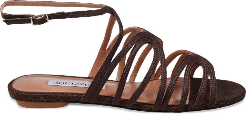 Aquazzura Sandalen met gesp Bruin