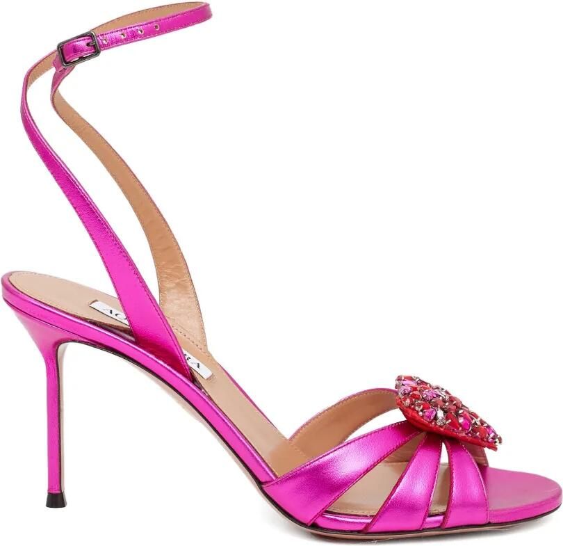 Aquazzura Sandalen met open neus Roze