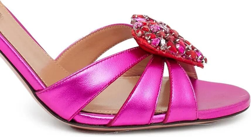 Aquazzura Sandalen met open neus Roze - Foto 2