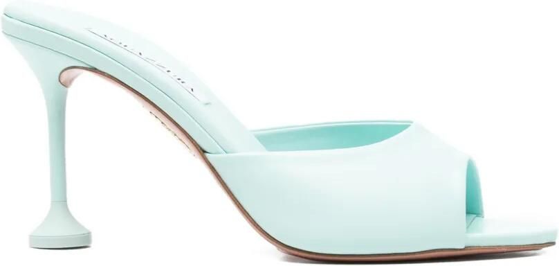 Aquazzura Sandalen met puntige neus Blauw