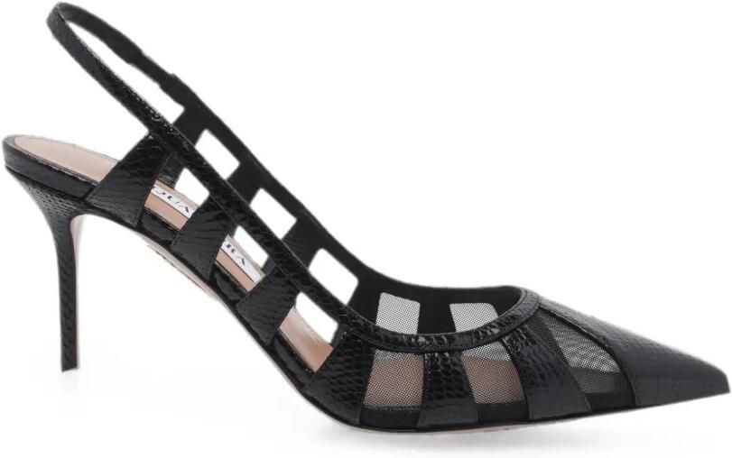 Aquazzura Screen pumps met mesh vlakken Wit