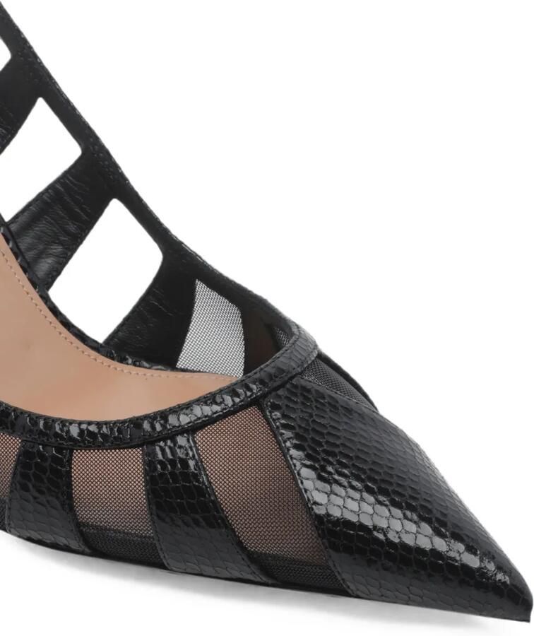 Aquazzura Screen pumps met mesh vlakken Wit - Foto 2