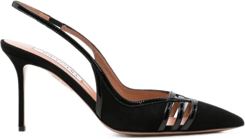 Aquazzura Slingback pumps met bandjes Zwart