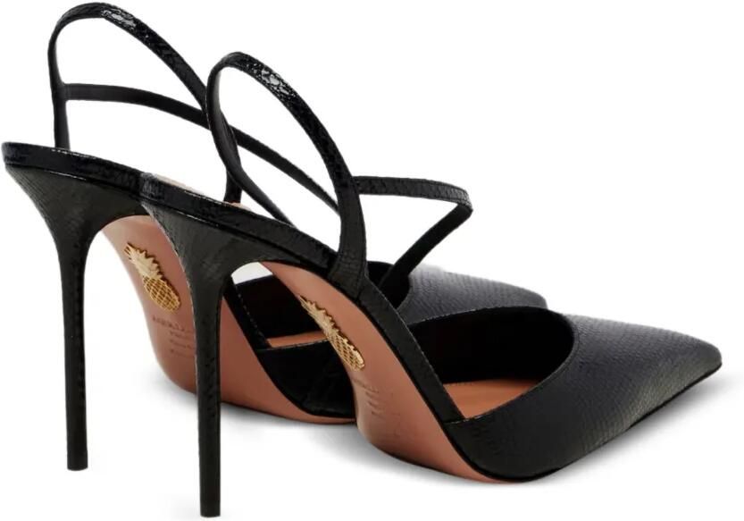 Aquazzura Slingback pumps Zwart - Foto 5