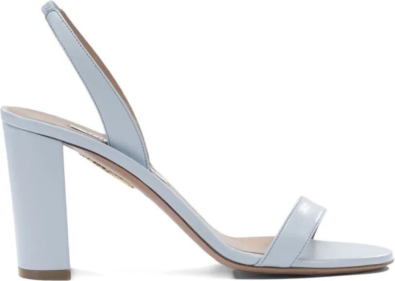 Aquazzura Slingback sandalen met hak Blauw