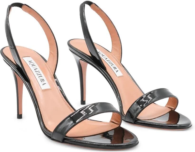 Aquazzura So Nude 85 sandalen Zwart - Foto 4