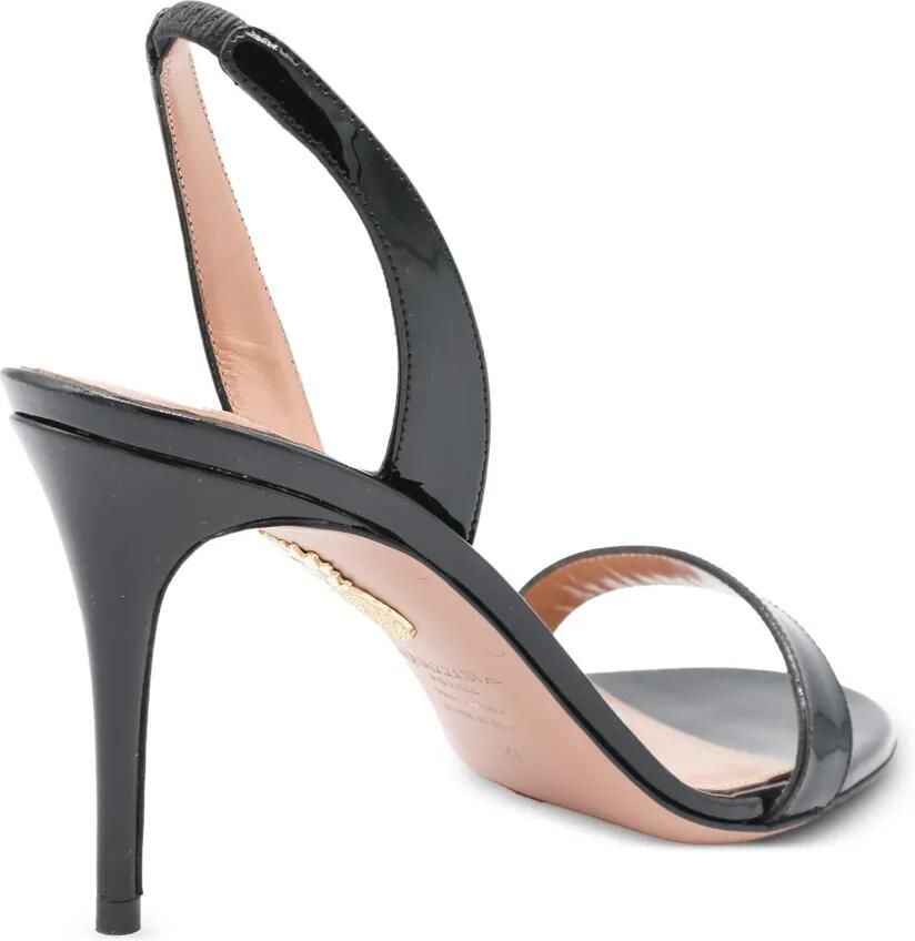Aquazzura So Nude 85 sandalen Zwart - Foto 2
