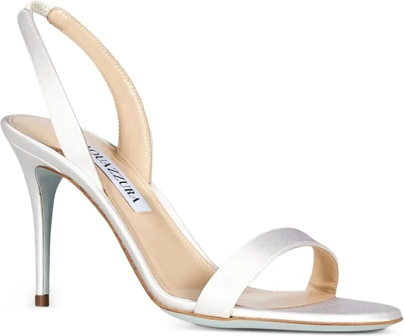 Aquazzura So Nude 85 sandalen Wit - Foto 3