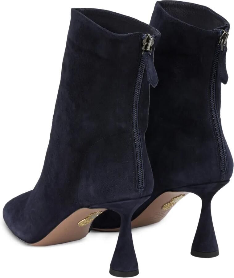 Aquazzura Suède enkellaarzen Blauw - Foto 3
