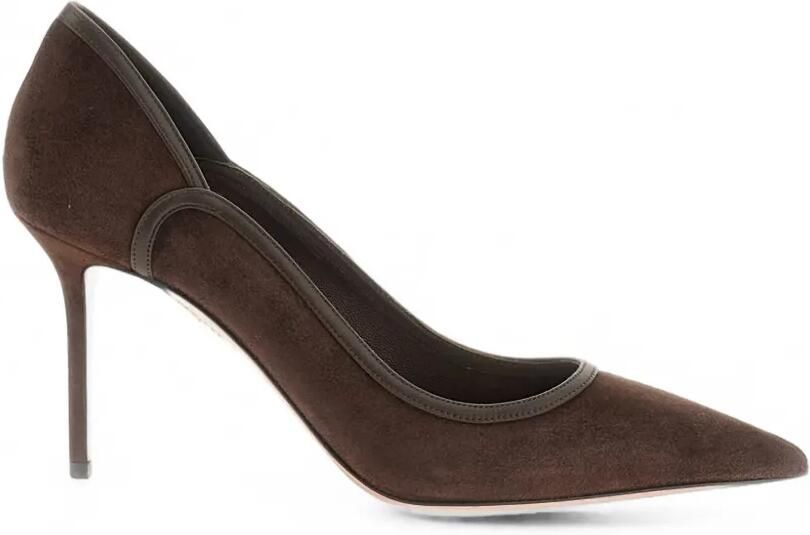 Aquazzura suede pointed-toe pumps Bruin