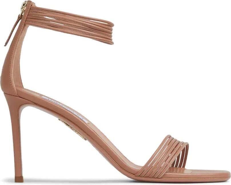 Aquazzura Sway sandalen Beige