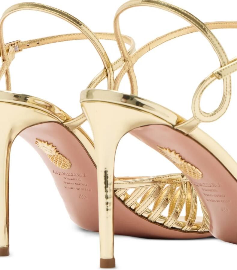Aquazzura Sweet Surrender pumps 85 Goud - Foto 2