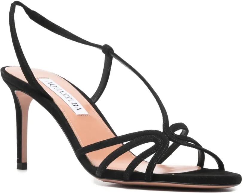 Aquazzura Talk To Me slingback sandalen Zwart - Foto 2