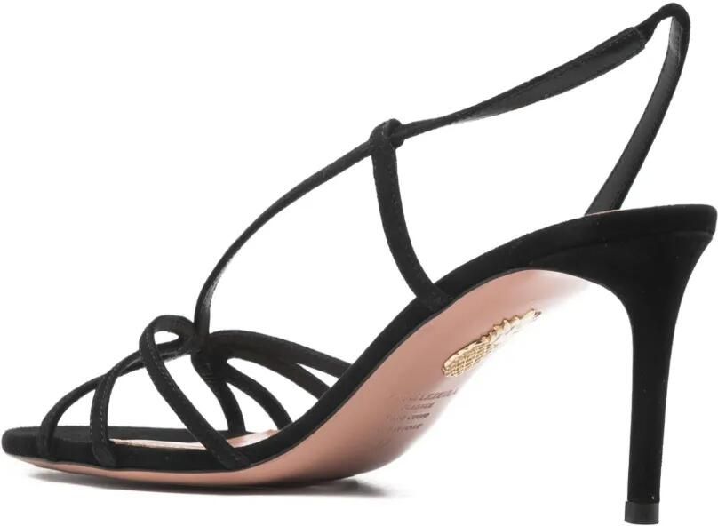 Aquazzura Talk To Me slingback sandalen Zwart - Foto 3