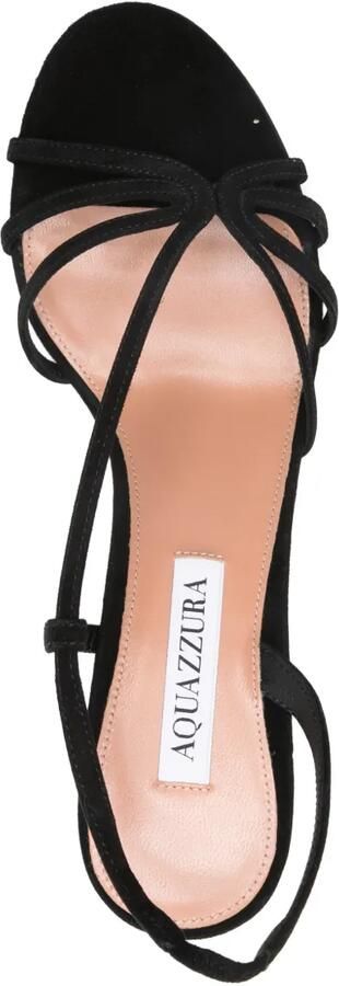 Aquazzura Talk To Me slingback sandalen Zwart - Foto 4