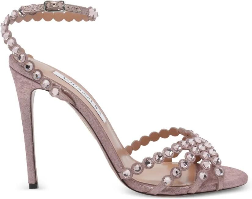 Aquazzura Tequila sandalen 105 Roze - Foto 4