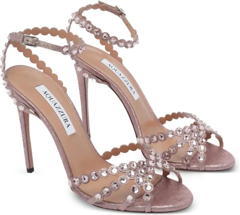 Aquazzura Tequila sandalen 105 Roze - Foto 3