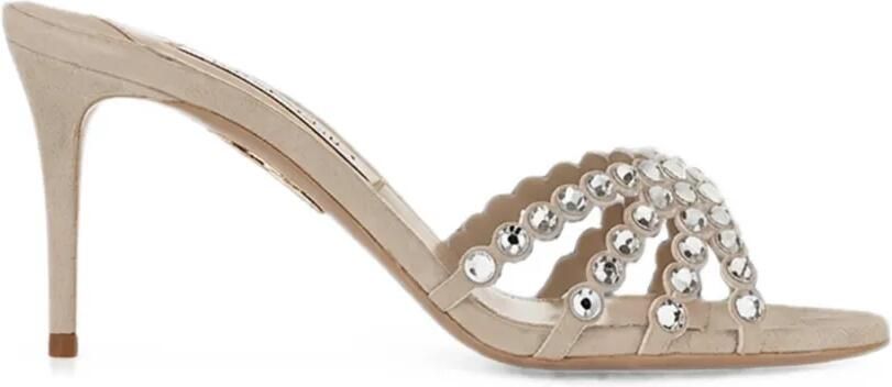 Aquazzura Tequila sandalen verfraaid met kristal Beige