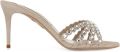 Aquazzura Tequila sandalen verfraaid met kristal Beige - Beige