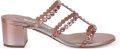 Aquazzura Tequila sandalen verfraaid met kristal Roze - Roze