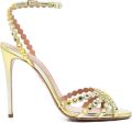 Aquazzura Tequila verfraaide sandalen Geel - Geel