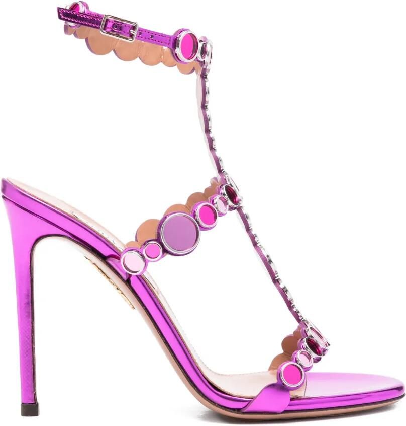 Aquazzura Verfraaide sandalen Roze