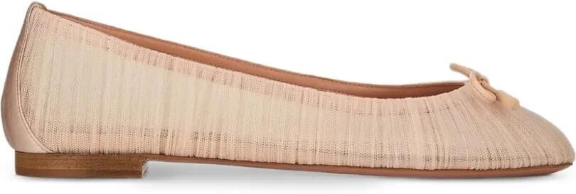 Aquazzura Voile Ballet ballerina's Roze