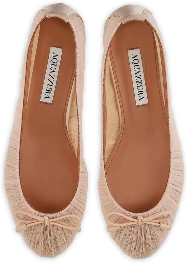Aquazzura Voile Ballet ballerina's Roze - Foto 4