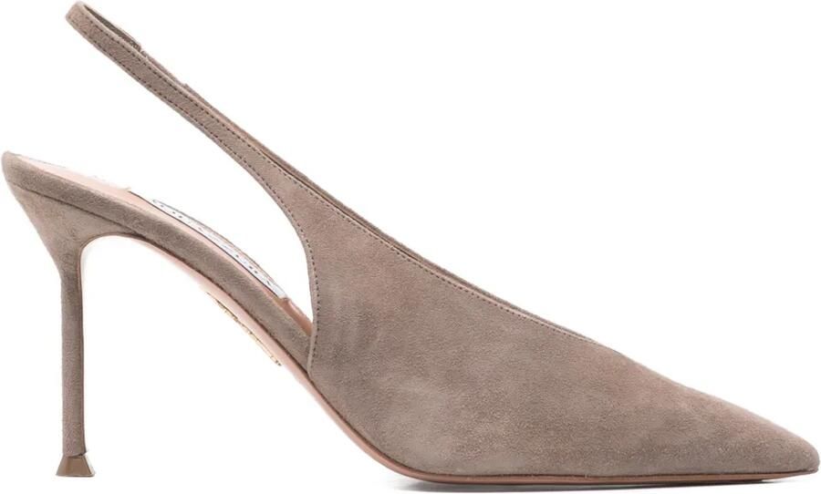 Aquazzura Voltaire slingback pumps Beige