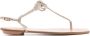 Aquazzura Capri Nights leren sandalen Goud - Thumbnail 1