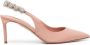 Aquazzura Comet Link grosgrain pumps Roze - Thumbnail 1