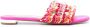 Aquazzura Crystal Cote slippers Roze - Thumbnail 1