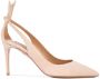 Aquazzura Pumps met strik Beige - Thumbnail 1