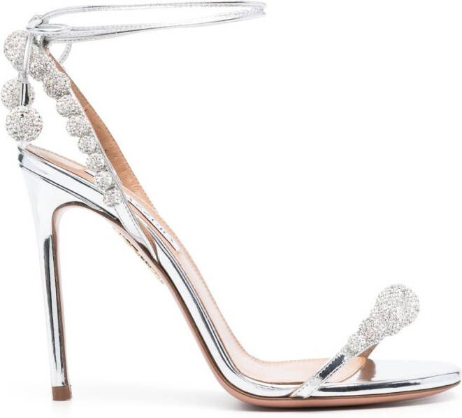 Aquazzura Disco Dancer sandalen Grijs