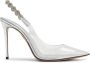 Aquazzura Doorzichtige pumps Zilver - Thumbnail 1