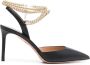 Aquazzura Flash leren pumps Zwart - Thumbnail 1