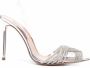 Aquazzura Gatsby sandalen Zilver - Thumbnail 1