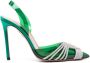 Aquazzura Gatsby slingback pumps Groen - Thumbnail 1