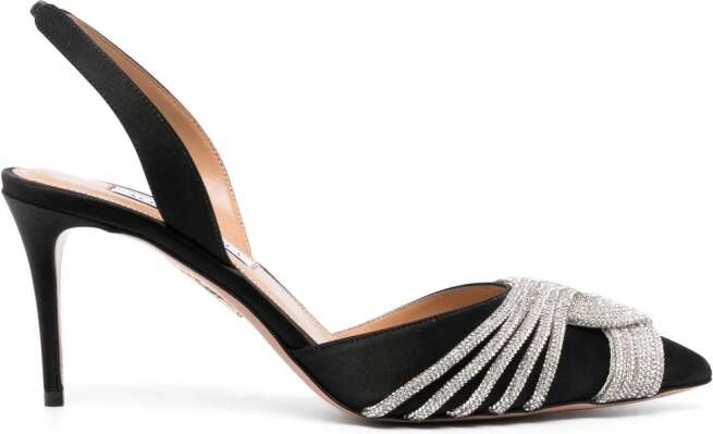 Aquazzura Gatsby slingback pumps Zwart