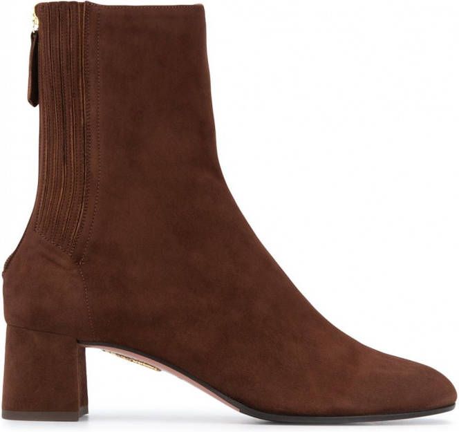 Aquazzura Leren laarzen Bruin