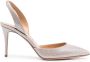 Aquazzura Leren slingback pumps Beige - Thumbnail 1